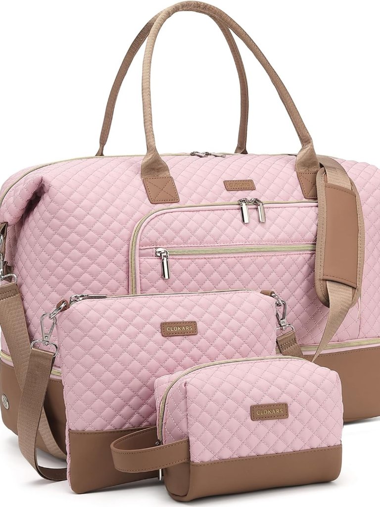 Weekender Bags For Women Travel, Under Seat Carry On Bags For Airplanes Overnigh